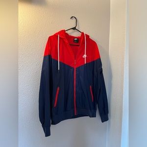 Nike Zip Up Windbreaker